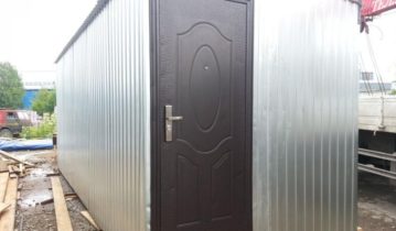 Утепленная стандартная бытовка